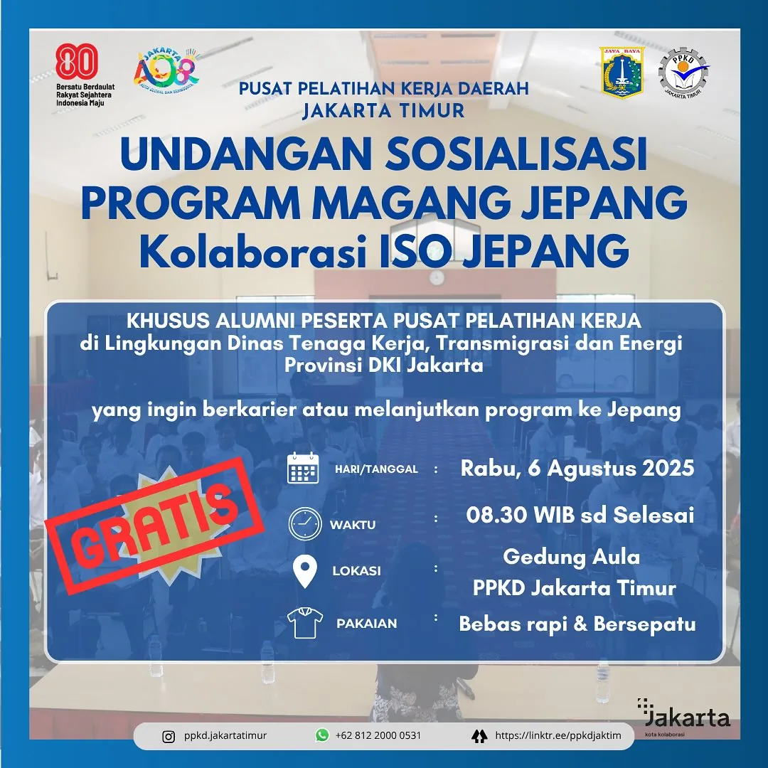 UNDANGAN SOSIALISASI PROGRAM MAGANG JEPANG – PPKD KABUPATEN DOMPU